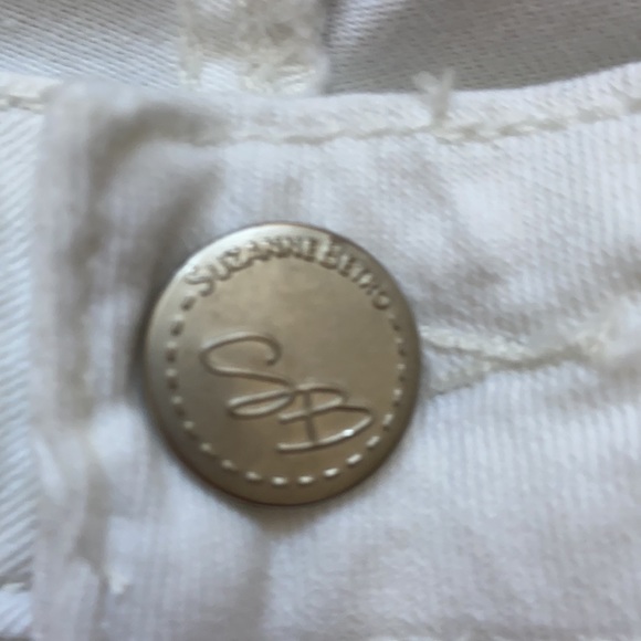 Suzanne Betro white pants in size 10 - Picture 6 of 14